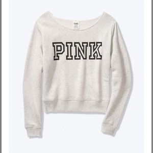 Pink pullover sweater